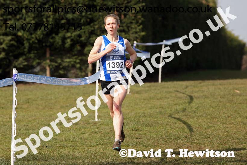 Senior womens 2016 Inter Counties Cross Country Champs. and Cross Challenge Final, Cofton Park, Birmingham. Photo: David T. Hewitson/Sports for All Pics